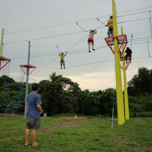 high ropes adventure team building at haciendas de naga